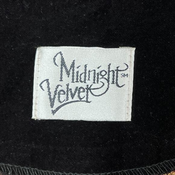 Midnight Velvet Jacket Womens Small‎ Astrology Signs Zodiac Asian Animals Red - Picture 5 of 10